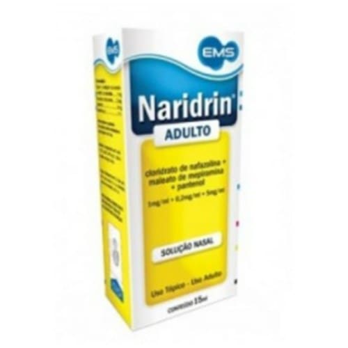 imagem de NARIDRIN NASAL AD 15 ML   EMS