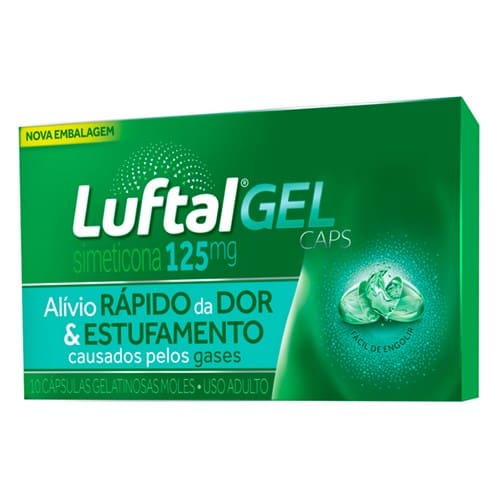imagem de LUFTAL 125MG 10CPS GEL