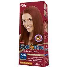 imagem de TINT COR E TON   7.66 VERMELHO INTENSO