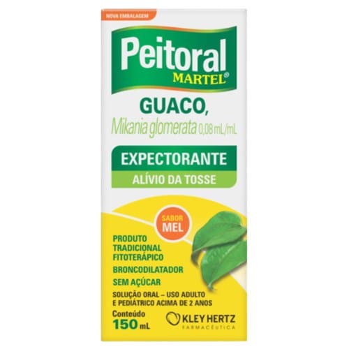 imagem de PEITORAL MARTEL XAROPE 150ML KLEY HERTZ
