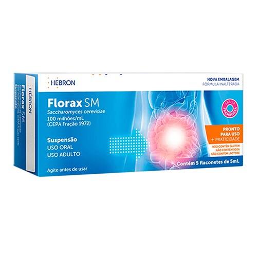 imagem de FLORAX SM ADU  5 FLACONETES FRANBOESA