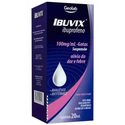 imagem de IBUVIX 100MG 20ML GEOLAB