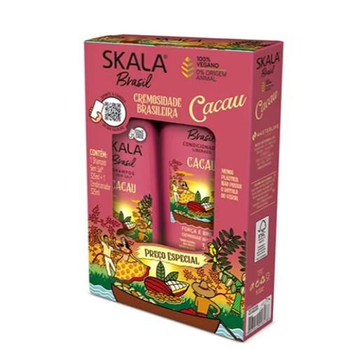 imagem de KIT SKALA SH+COND 325ML CACAU