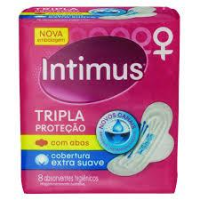 imagem de ABS INTIMUS GEL TRIPLA PROT 08UND SUAVE ABAS