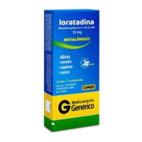 imagem de LORATADINA 10MG 12CPR CIMED