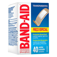 imagem de CURATIVO BAND AID  40UN TRANSP L40P30