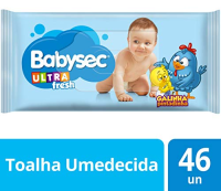 imagem de TOALHA BABYSEC 48UND ULTRAFRESH